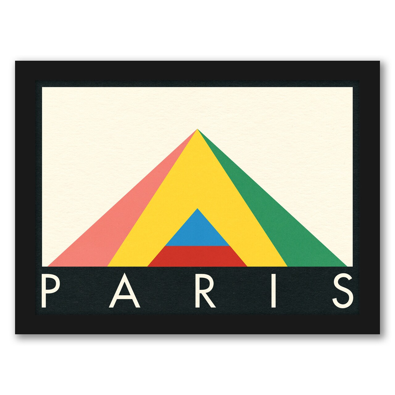 Paris Louvre by Rosi Feist Frame  - Americanflat